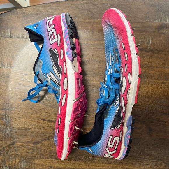 BROOKS Mach Featherlite Spikeless Cross Country Minimal Running Shoes W SZ 9 - Picture 7 of 9